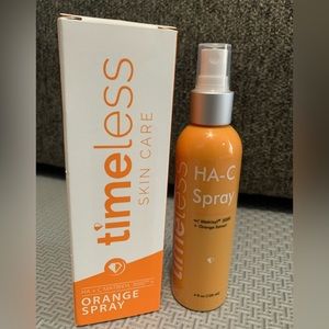 Timeless skin spray HA Matrixyl 3000 w/ orange spray